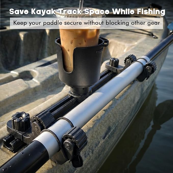 Kayak Paddle Holder Track Moun - Fishing Kayak Cart ulasan dan harga