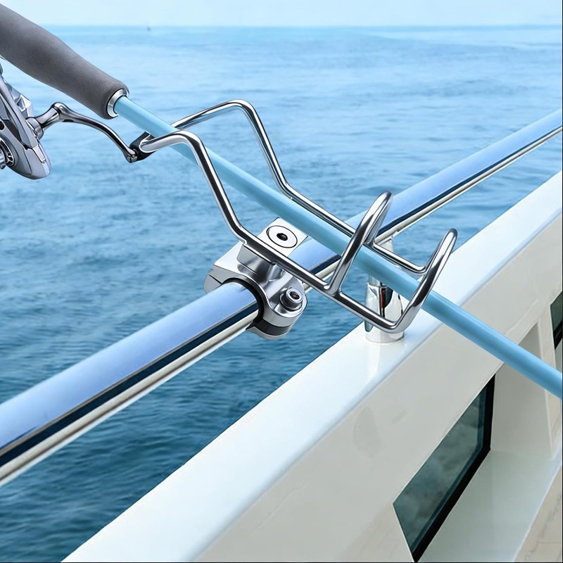 2Pcs 316 Stainless Steel Fishi - Fishing Kayak Rod Holder ulasan dan harga