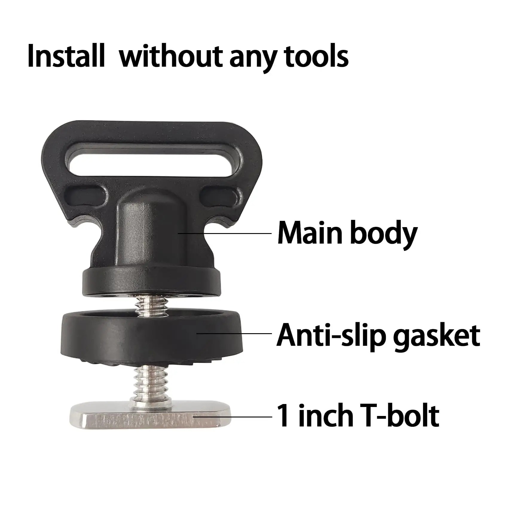 Kayak Track Tie Down Anchor Mo - Fishing Kayak Cart ulasan dan harga